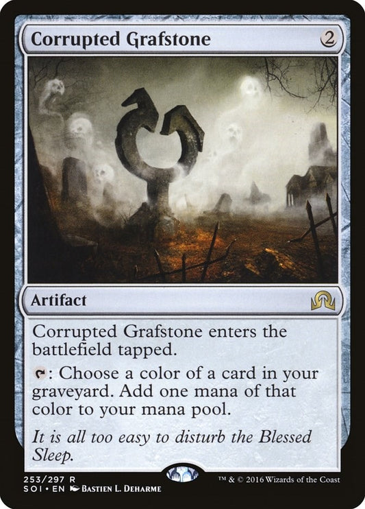 Image for Corrupted Grafstone (253) (Shadows over Innistrad) - Magic: The Gathering