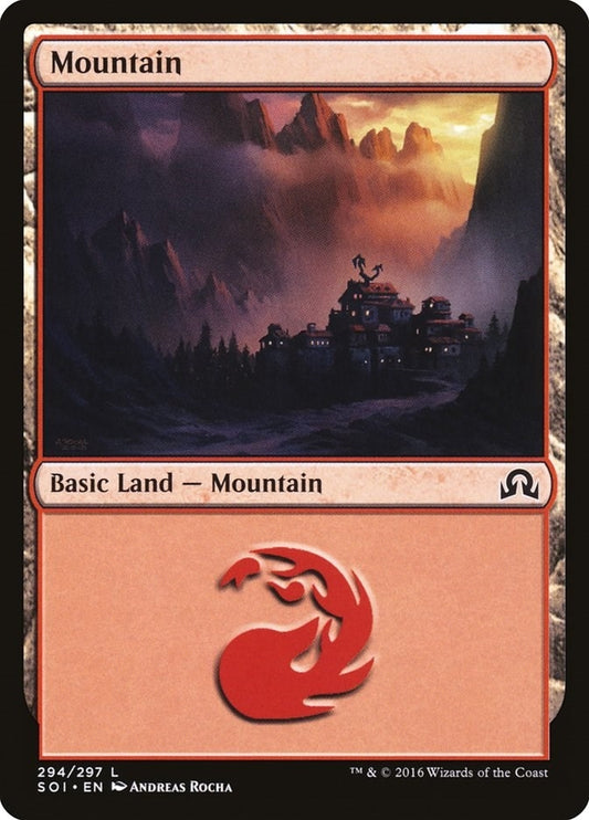 Image for Mountain (294) (294) (Shadows over Innistrad) - Magic: The Gathering