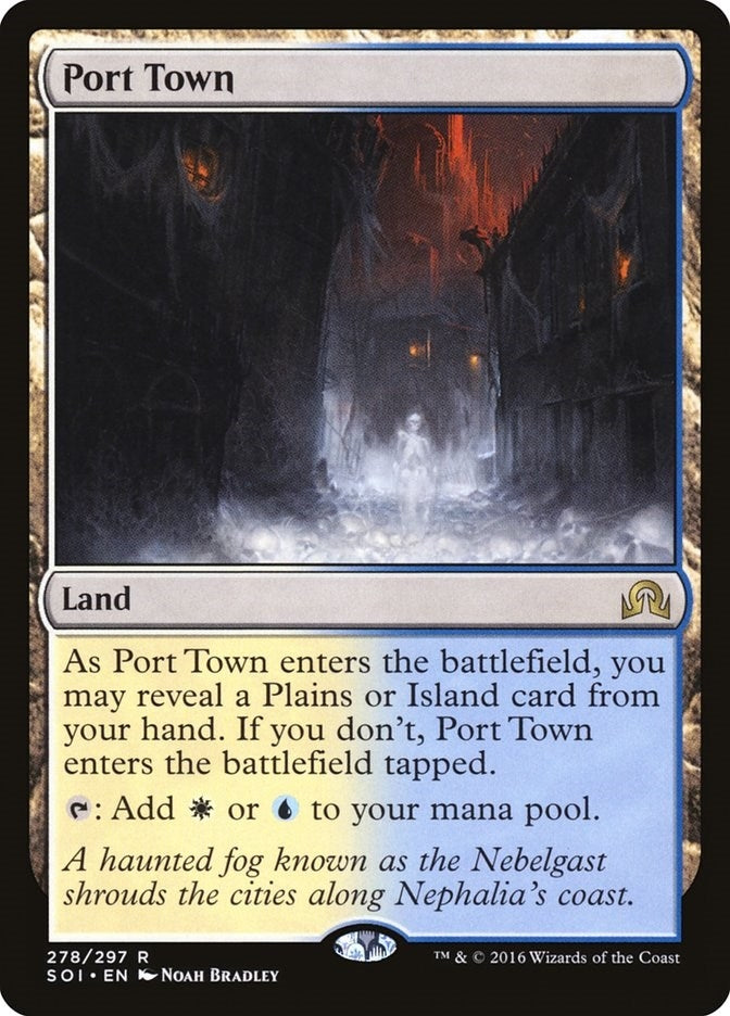 Image for Port Town (278) (Shadows over Innistrad) - Magic: The Gathering