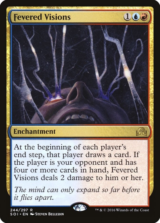 Image for Fevered Visions (244) (Shadows over Innistrad) - Magic: The Gathering