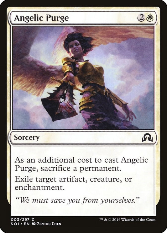 Image for Angelic Purge (3) (Shadows over Innistrad) - Magic: The Gathering