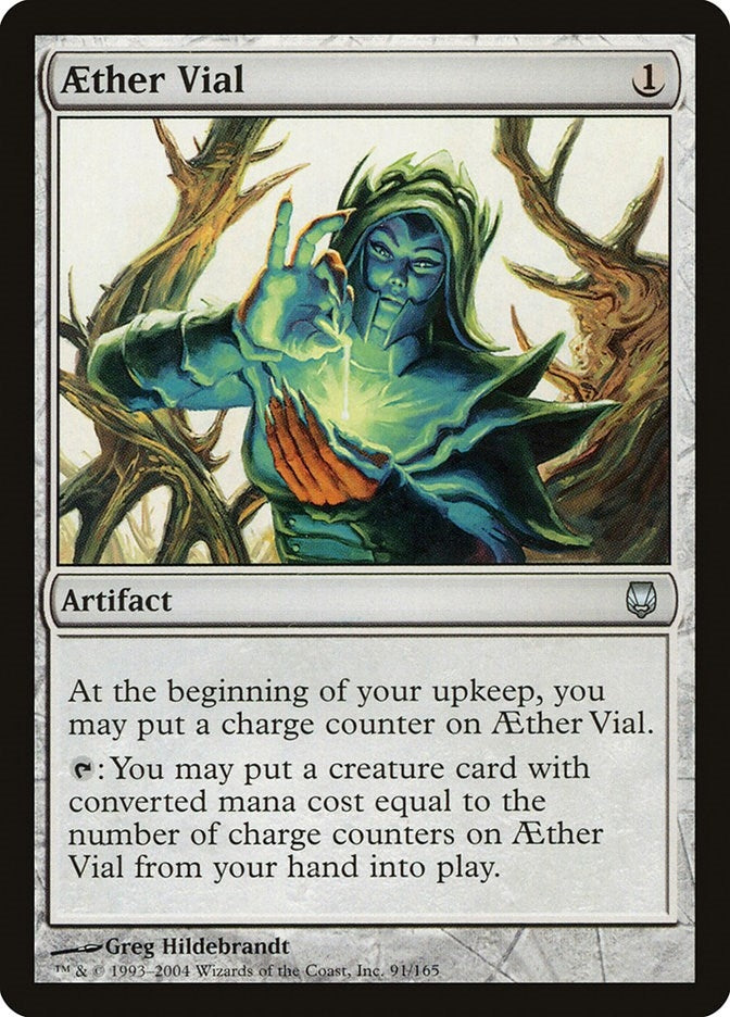Image for Aether Vial (91) (Darksteel) - Magic: The Gathering