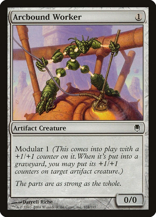 Image for Arcbound Worker (104) (Darksteel) - Magic: The Gathering