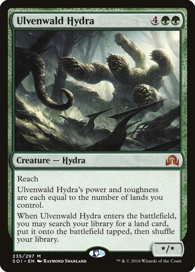 Image for Ulvenwald Hydra (235) (Shadows over Innistrad) - Magic: The Gathering