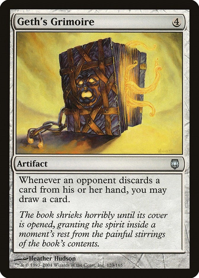 Image for Geth's Grimoire (123) (Darksteel) - Magic: The Gathering