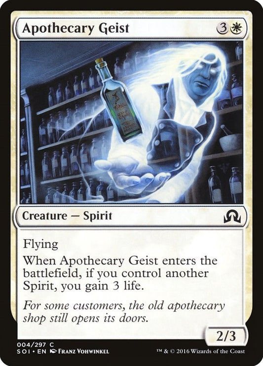 Image for Apothecary Geist (4) (Shadows over Innistrad) - Magic: The Gathering