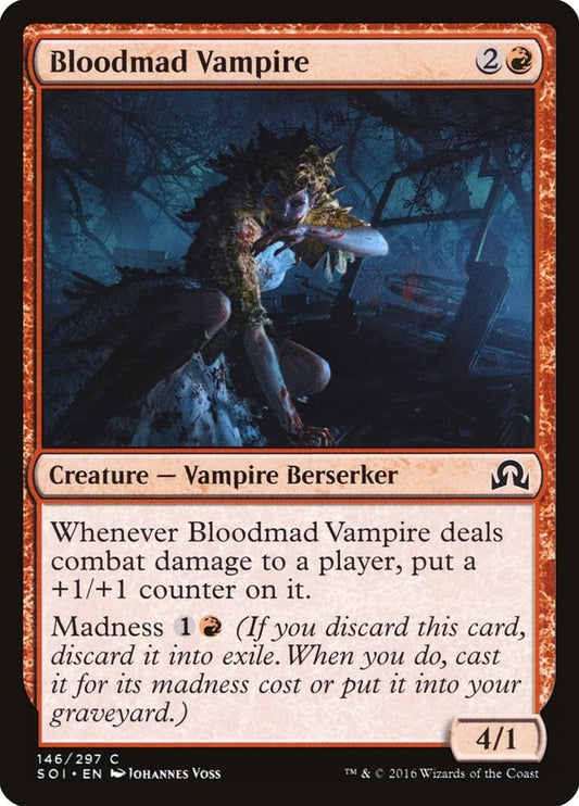 Image for Bloodmad Vampire (146) (Shadows over Innistrad) - Magic: The Gathering