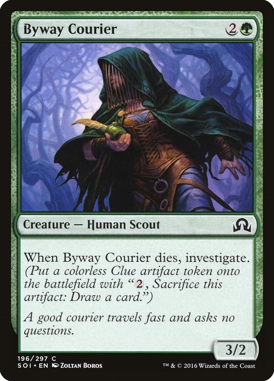 Image for Byway Courier (196) (Shadows over Innistrad) - Magic: The Gathering