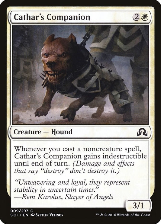 Image for Cathar's Companion (9) (Shadows over Innistrad) - Magic: The Gathering