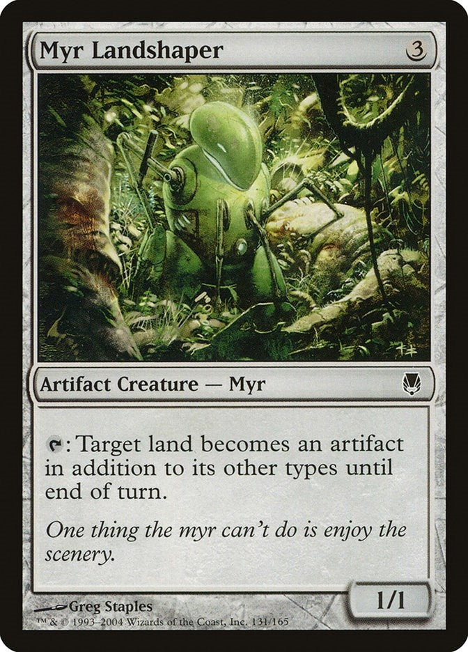 Image for Myr Landshaper (131) (Darksteel) - Magic: The Gathering