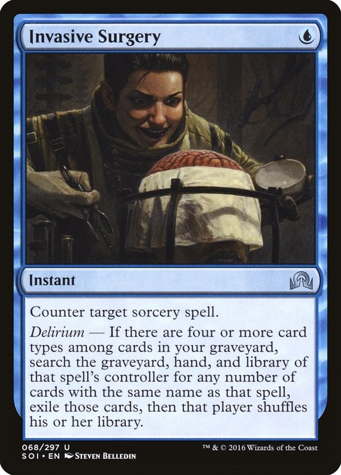 Image for Invasive Surgery (68) (Shadows over Innistrad) - Magic: The Gathering