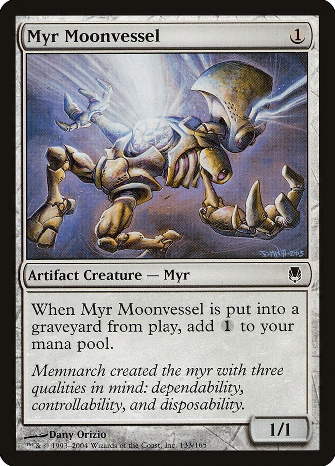 Image for Myr Moonvessel (133) (Darksteel) - Magic: The Gathering