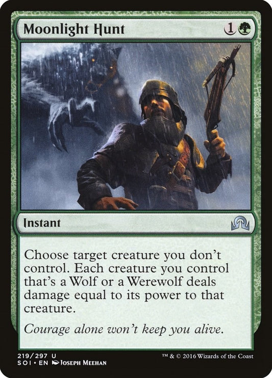 Image for Moonlight Hunt (219) (Shadows over Innistrad) - Magic: The Gathering