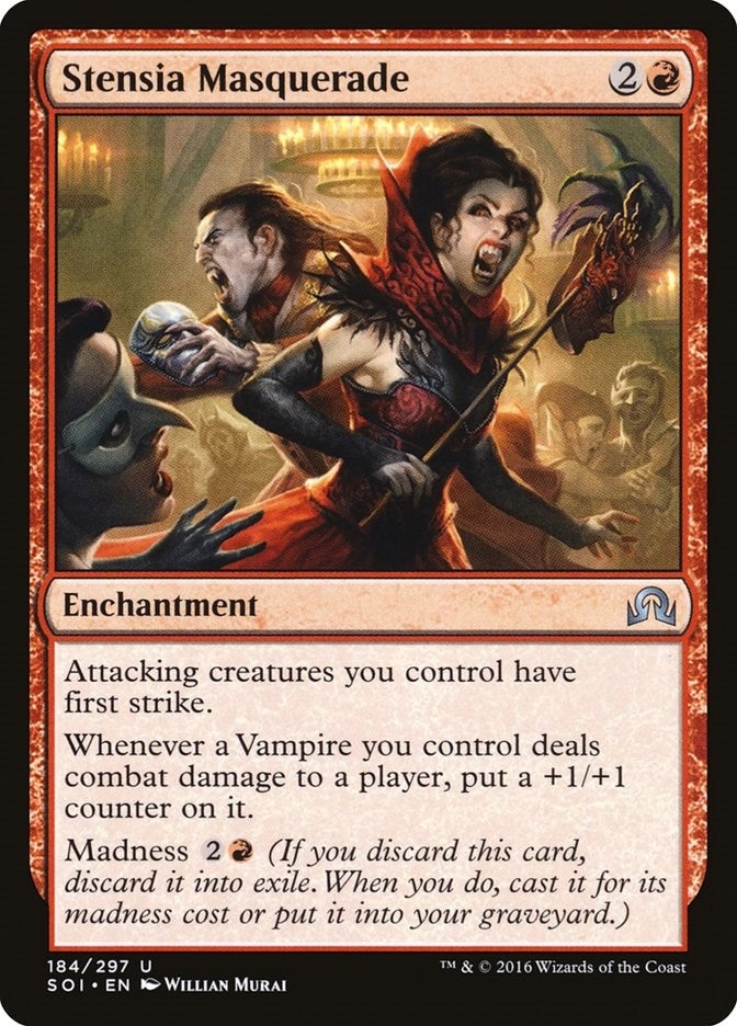 Image for Stensia Masquerade (184) (Shadows over Innistrad) - Magic: The Gathering