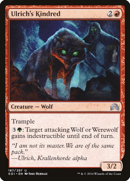 Image for Ulrich's Kindred (187) (Shadows over Innistrad) - Magic: The Gathering