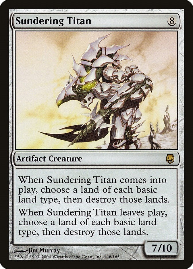 Image for Sundering Titan (146) (Darksteel) - Magic: The Gathering