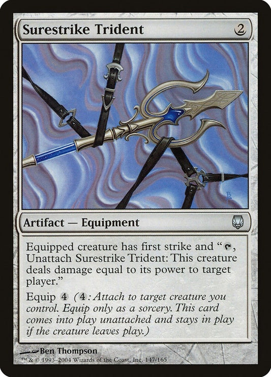 Image for Surestrike Trident (147) (Darksteel) - Magic: The Gathering