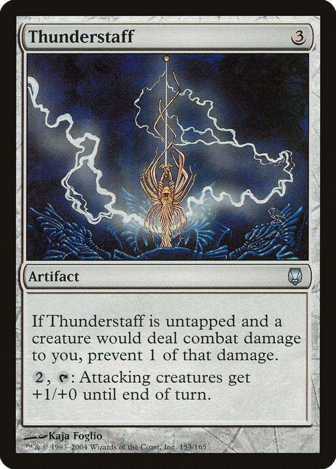 Image for Thunderstaff (153) (Darksteel) - Magic: The Gathering