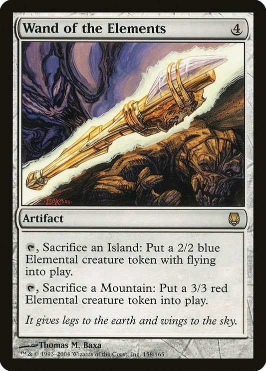 Image for Wand of the Elements (158) (Darksteel) - Magic: The Gathering