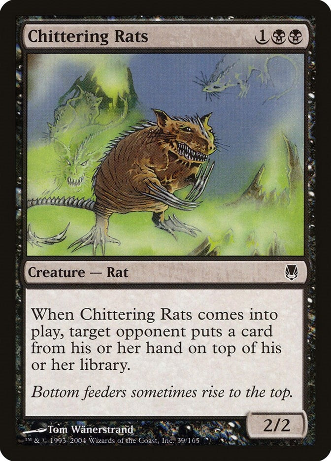 Image for Chittering Rats (39) (Darksteel) - Magic: The Gathering