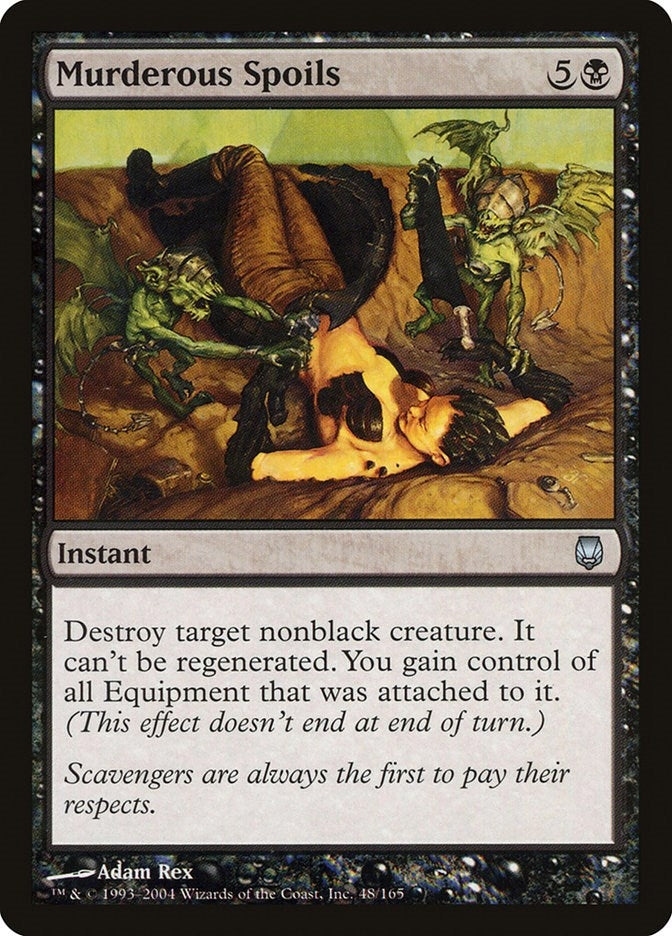 Image for Murderous Spoils (48) (Darksteel) - Magic: The Gathering