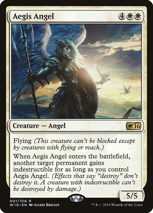 Image for Aegis Angel (1) (Welcome Deck 2016) - Magic: The Gathering