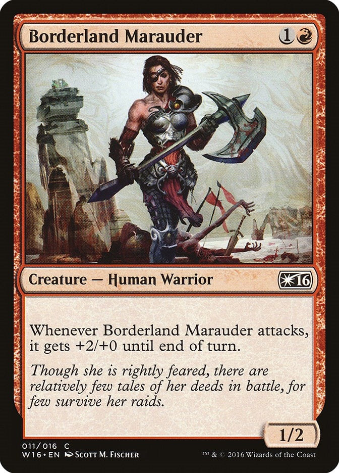 Image for Borderland Marauder (11) (Welcome Deck 2016) - Magic: The Gathering