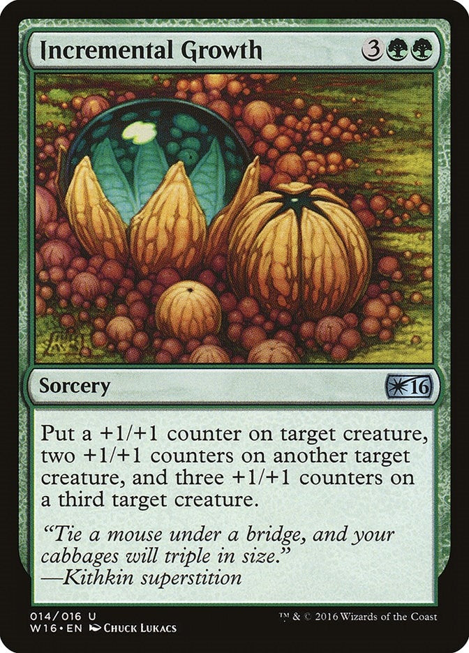 Image for Incremental Growth (14) (Welcome Deck 2016) - Magic: The Gathering