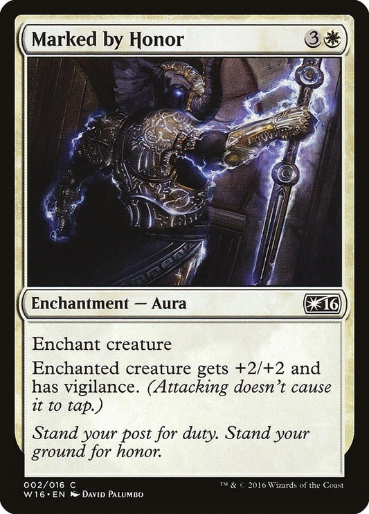 Image for Marked by Honor (2) (Welcome Deck 2016) - Magic: The Gathering