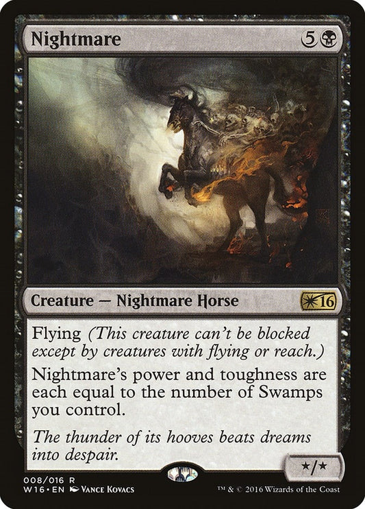 Image for Nightmare (8) (Welcome Deck 2016) - Magic: The Gathering