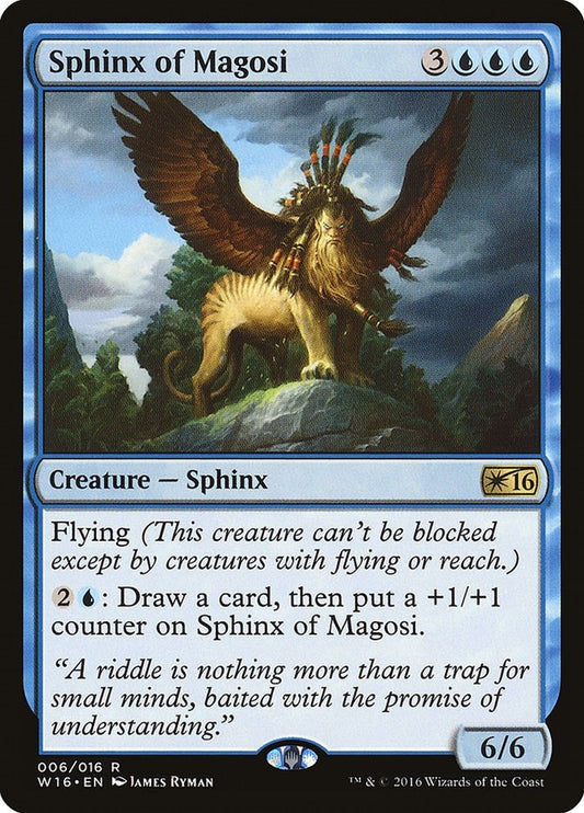 Image for Sphinx of Magosi (6) (Welcome Deck 2016) - Magic: The Gathering