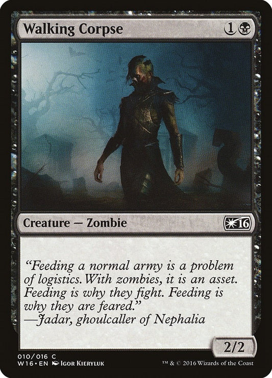 Image for Walking Corpse (10) (Welcome Deck 2016) - Magic: The Gathering