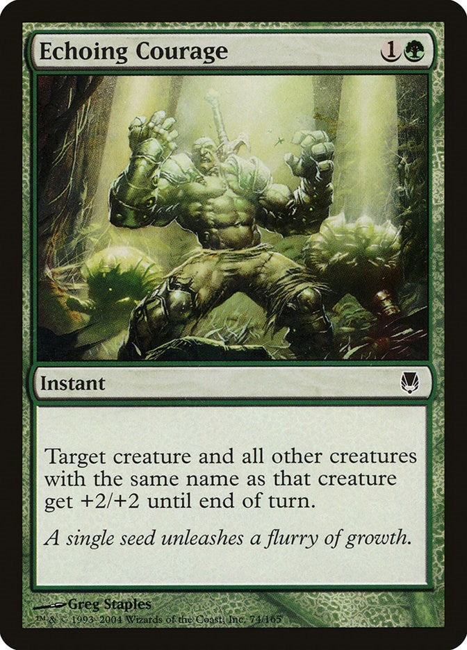 Image for Echoing Courage (74) (Darksteel) - Magic: The Gathering