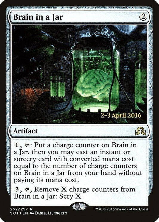 Image for Brain in a Jar (252) (Prerelease Cards) - Magic: The Gathering