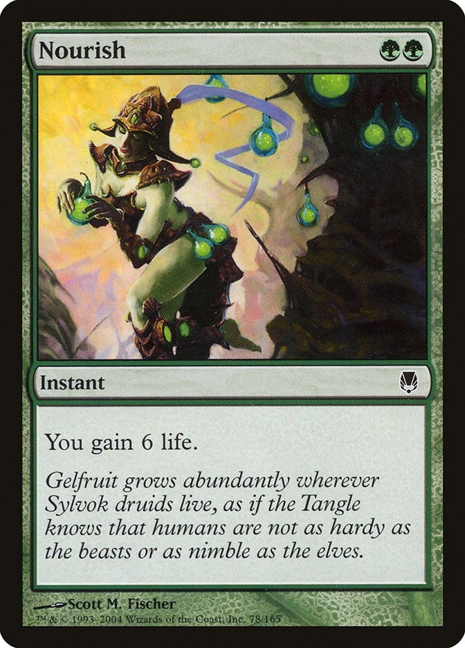 Image for Nourish (78) (Darksteel) - Magic: The Gathering