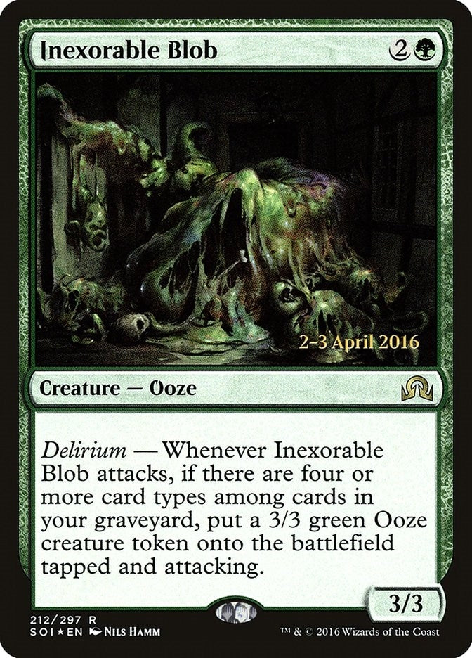 Image for Inexorable Blob (212) (Prerelease Cards) - Magic: The Gathering