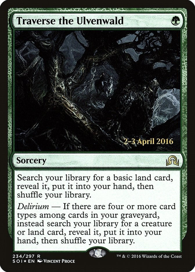 Image for Traverse the Ulvenwald (234) (Prerelease Cards) - Magic: The Gathering