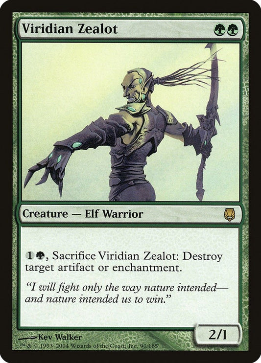Image for Viridian Zealot (90) (Darksteel) - Magic: The Gathering