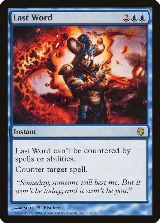 Image for Last Word (23) (Darksteel) - Magic: The Gathering