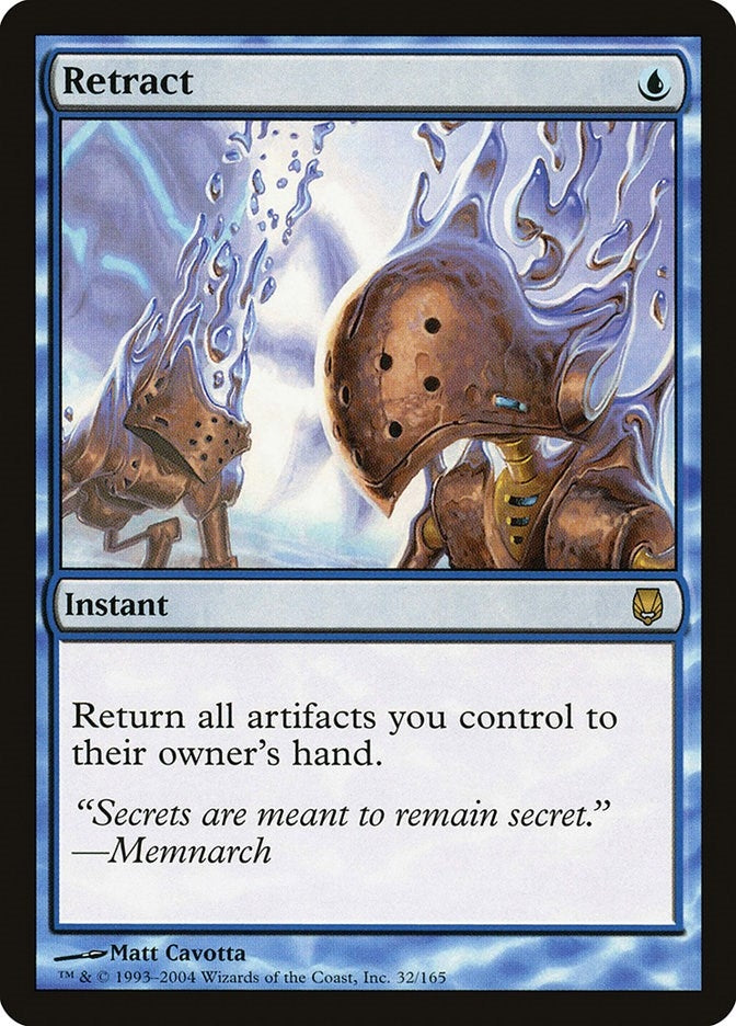 Image for Retract (32) (Darksteel) - Magic: The Gathering