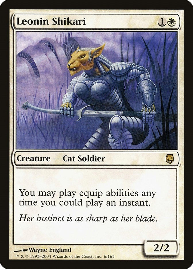 Image for Leonin Shikari (6) (Darksteel) - Magic: The Gathering