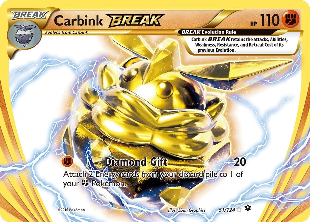 Image for Carbink BREAK (51/124) (XY - Fates Collide) - Pokemon
