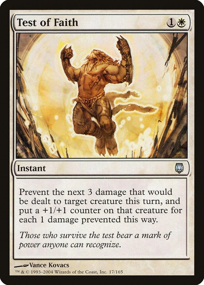Image for Test of Faith (17) (Darksteel) - Magic: The Gathering