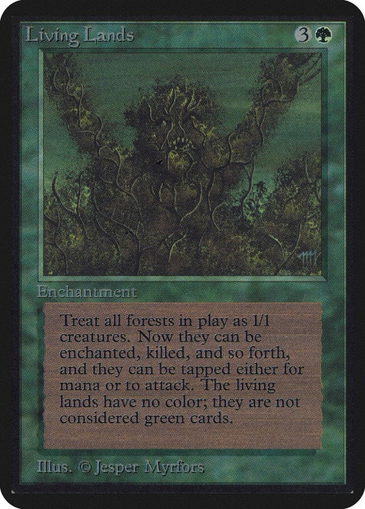 Image for Living Lands (Alpha Edition) - Magic: The Gathering