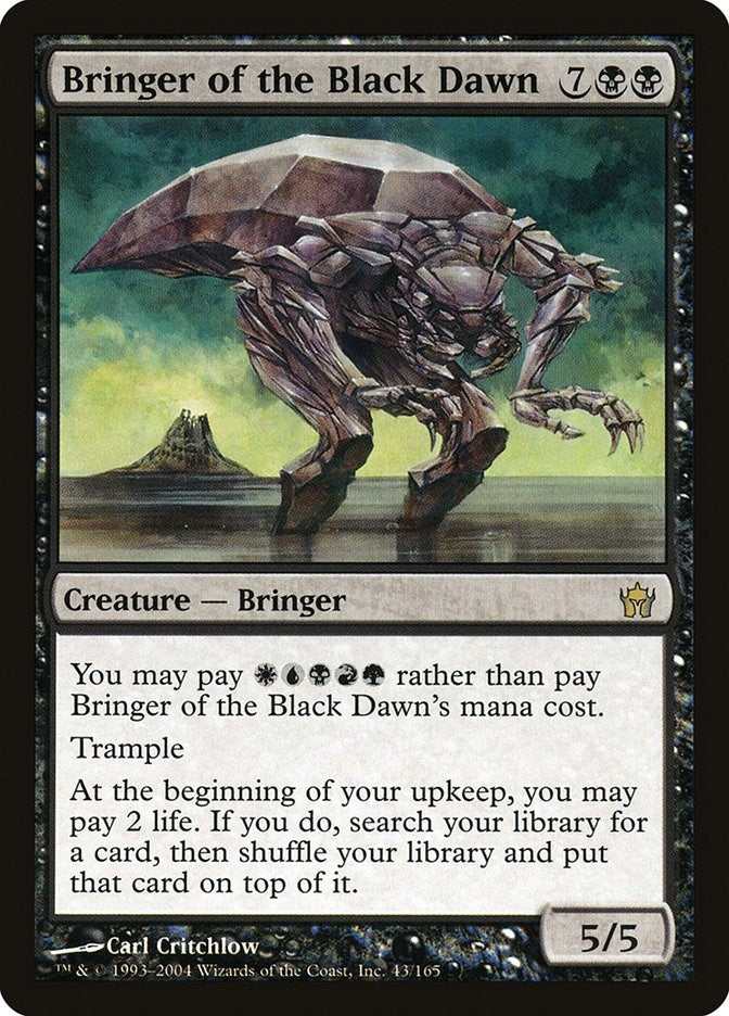 Image for Bringer of the Black Dawn (43) (Fifth Dawn) - Magic: The Gathering