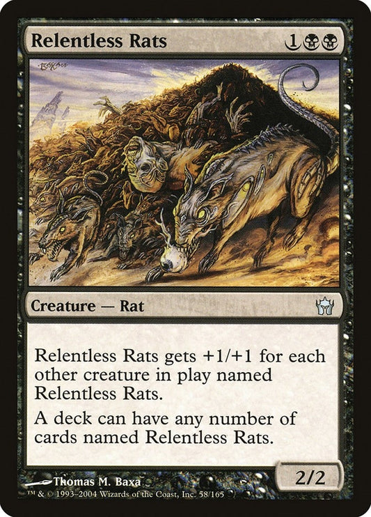 Image for Relentless Rats (58) (Fifth Dawn) - Magic: The Gathering