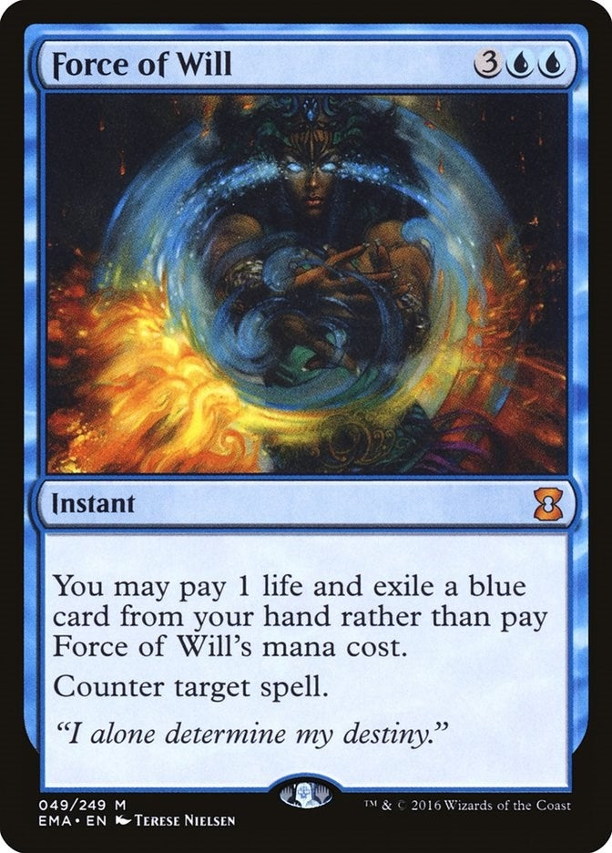 Image for Force of Will (49) (Eternal Masters) - Magic: The Gathering