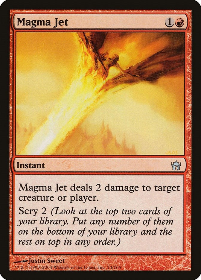 Image for Magma Jet (73) (Fifth Dawn) - Magic: The Gathering