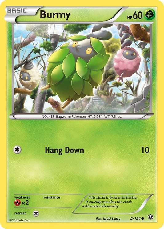 Image for Burmy (2/124) (XY - Fates Collide) - Pokemon