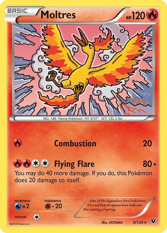 Image for Moltres (9/124) (XY - Fates Collide) - Pokemon